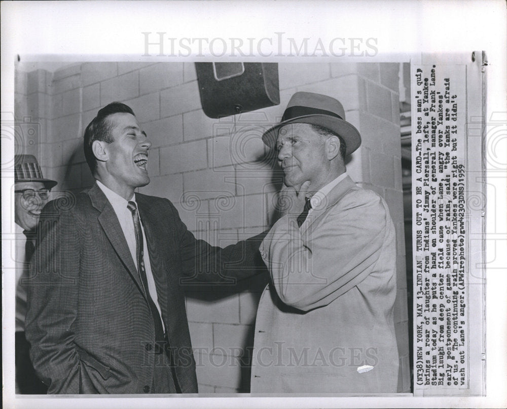 1961 Jimmy Piersall Yankee Stadium Lane-Historic Images