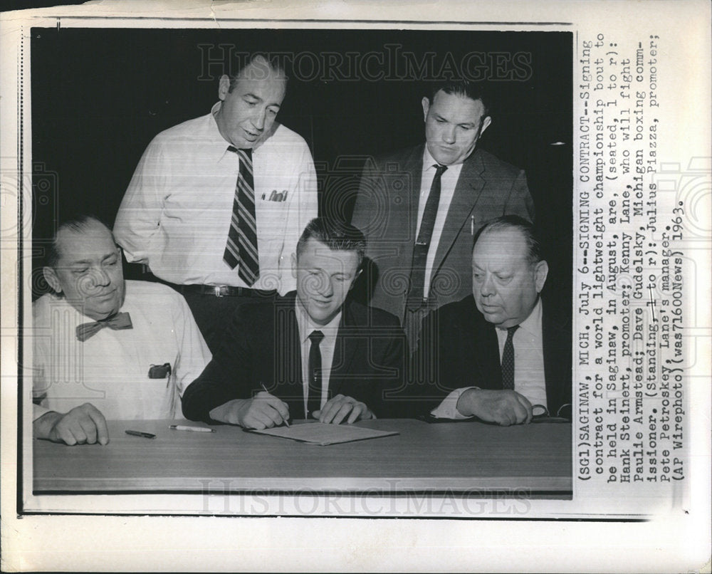 1963 Hank Steniert Kenny Lane Dave Gudelksy-Historic Images
