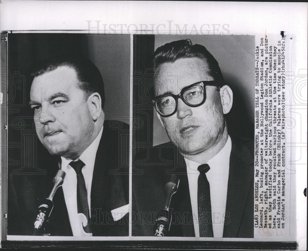 1959 Jackie Leonard Don Nesseth-Historic Images