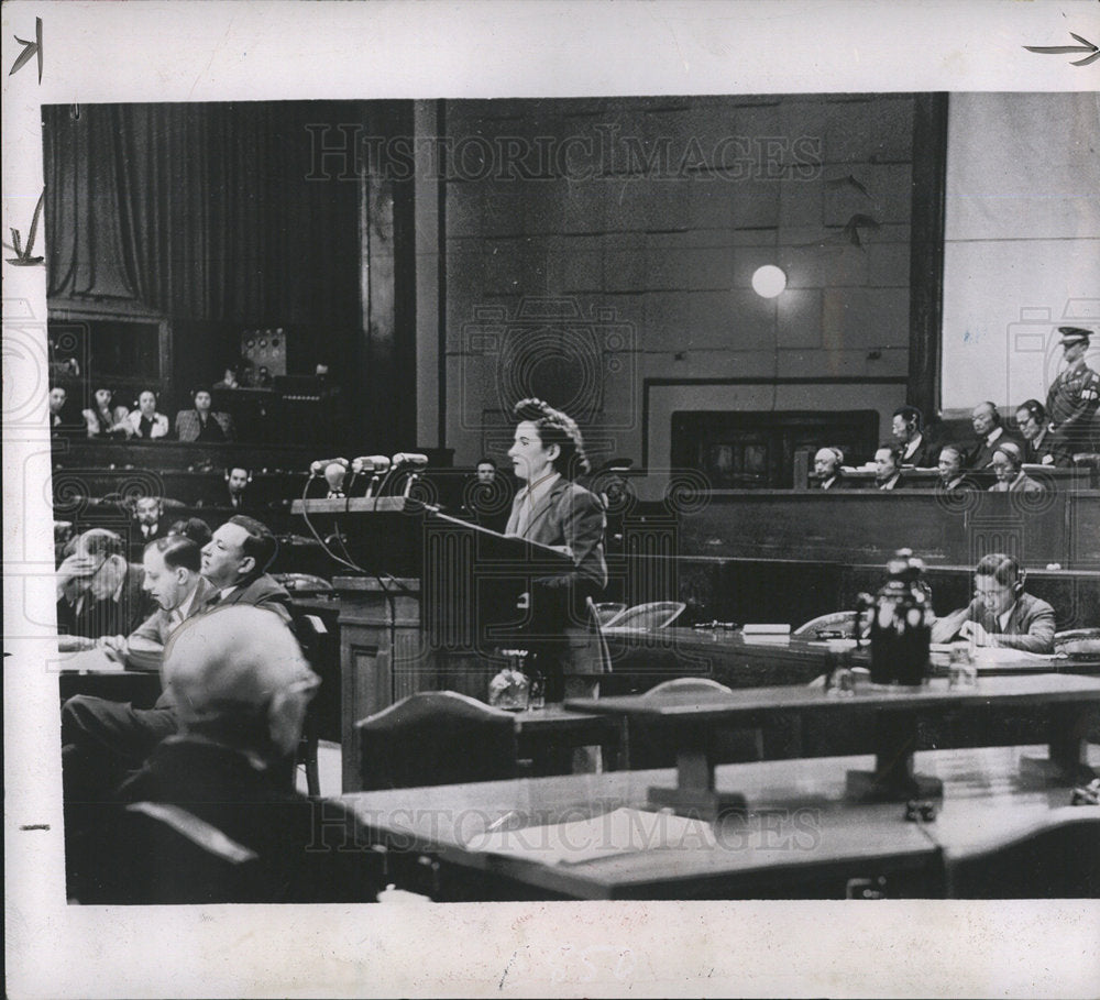 1948 Mrs. Tom Lambert Tokyo Prosecutor WWII-Historic Images