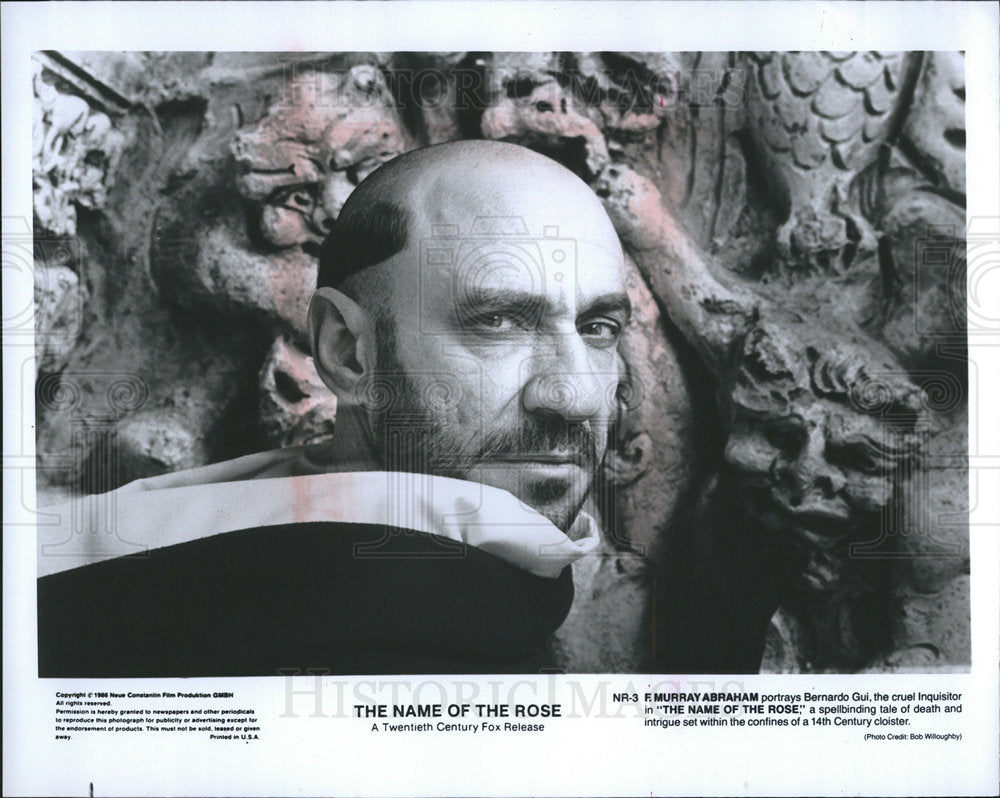 1986 F. Murray Abraham American actor.-Historic Images