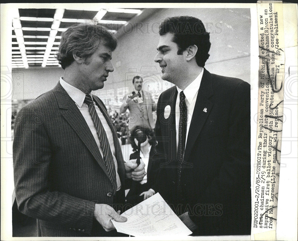 1983 Spencer Abraham Republican Michigan-Historic Images