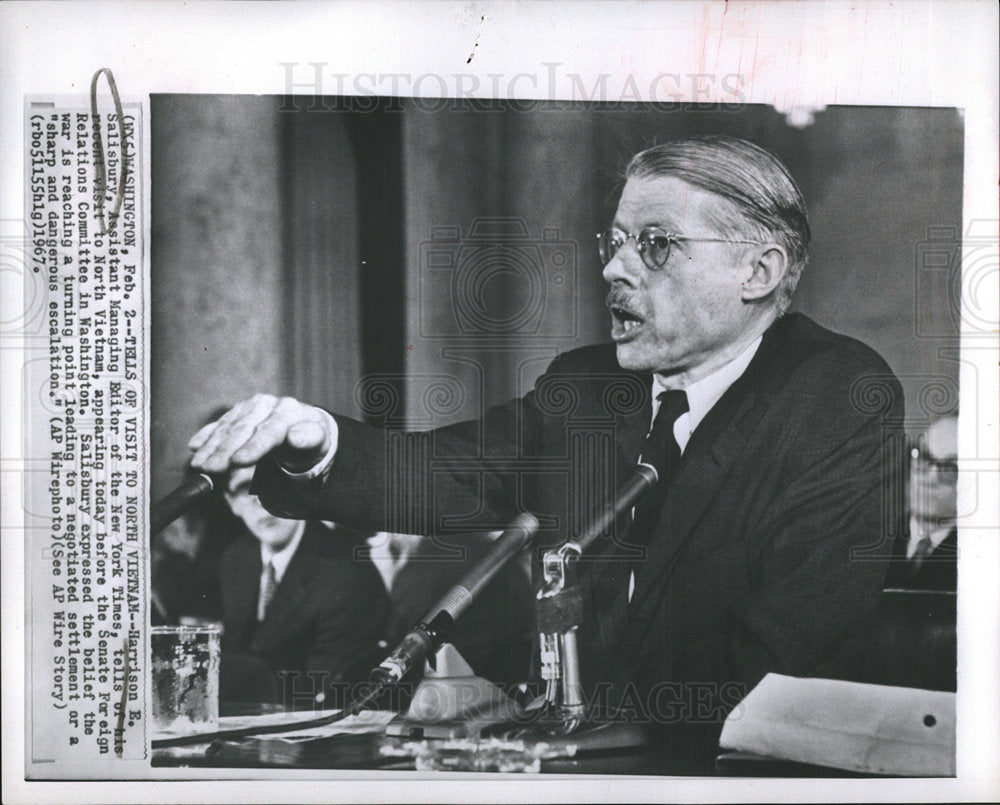1967 Harrison E. Salisbury journalist-Historic Images