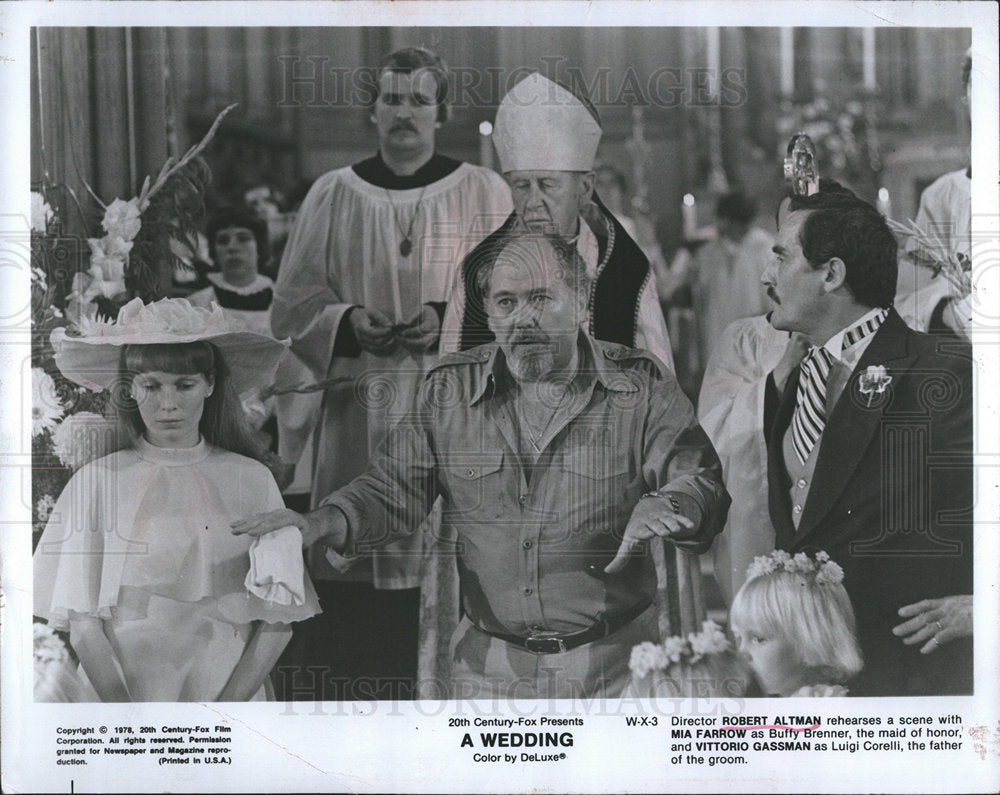 1978 Robert Altman director Mia Farrow-Historic Images