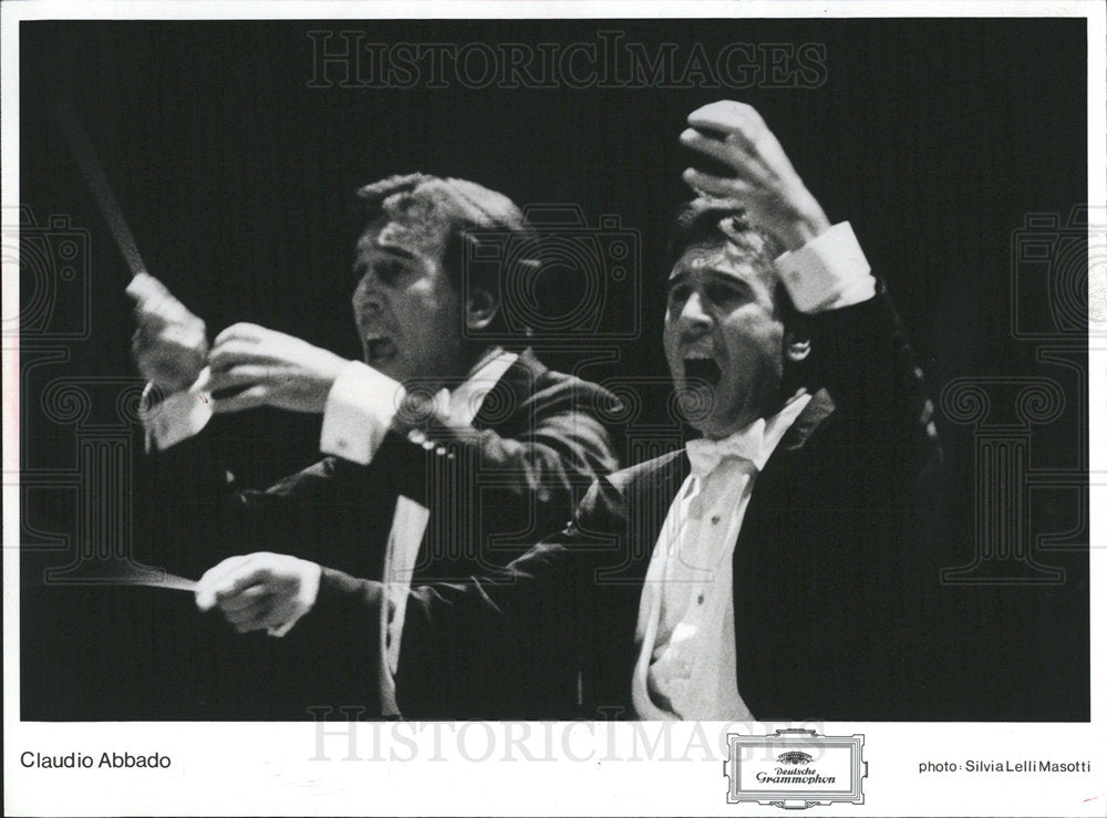 1987 Claudio Abbado Italian conductor music-Historic Images