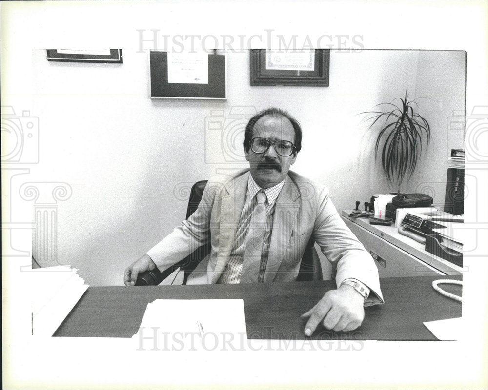 1985 Detroit lawyer Noel Saleh-Historic Images