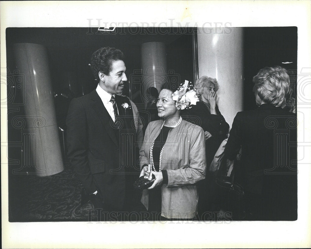 1985 Judge Craig Strong wife Brenda-Historic Images