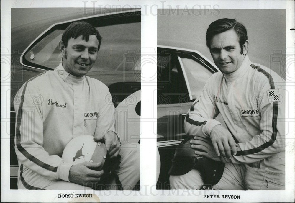 1969 Horst Kwech and Peter Revson-Historic Images