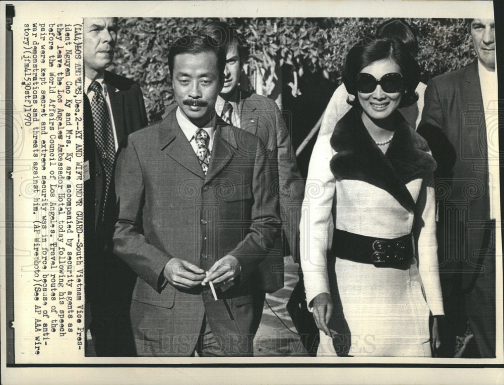 1970 Nguyen Cao Ky South Vietnam politician-Historic Images