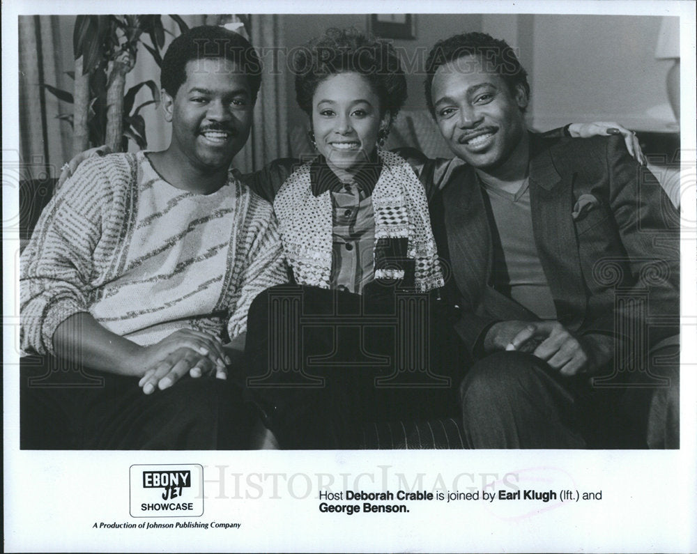 1988 HOST DEBORAH CRABLE  EARL KLUGH-Historic Images