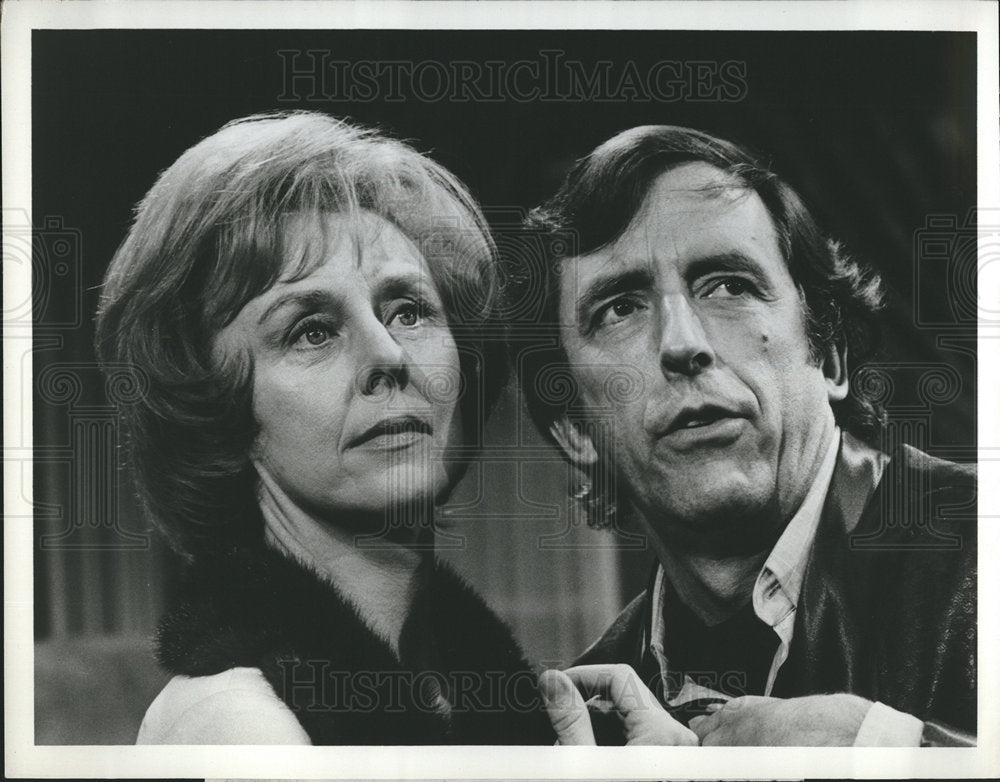 1974 Fritz Weaver and Louise Latham-Historic Images