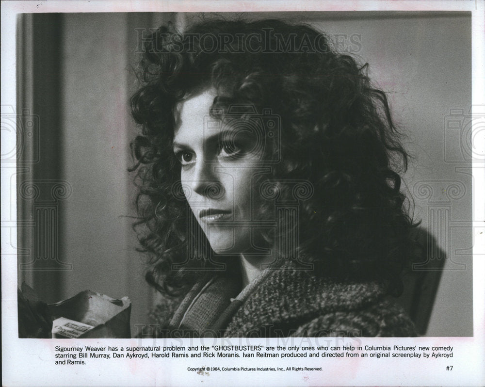 1985 Sigourney Weaver Ghostbusters-Historic Images