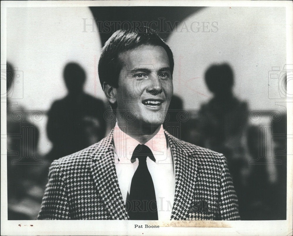 1970 Pat Boone Singer Charles Eugene-Historic Images