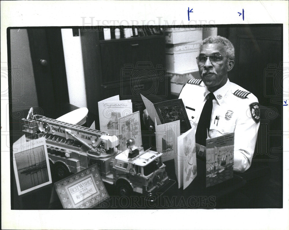 1993 HAROLD WATKINS Detroit Fire Fighting-Historic Images