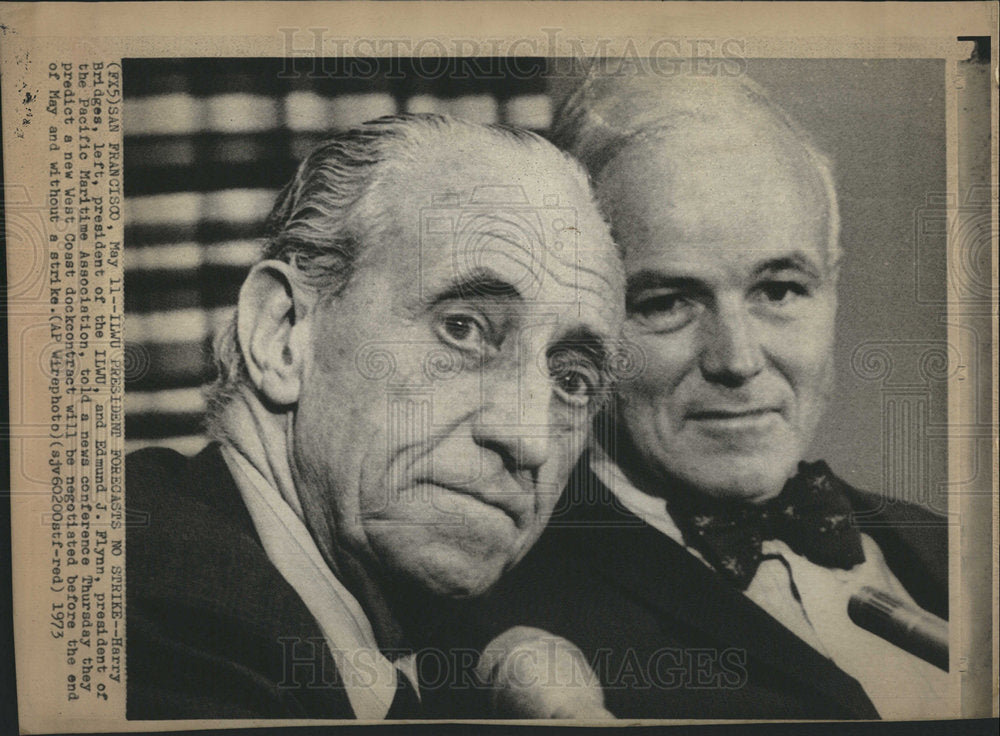 1973 Harry Bridges, Edmund J. Flynn-Historic Images