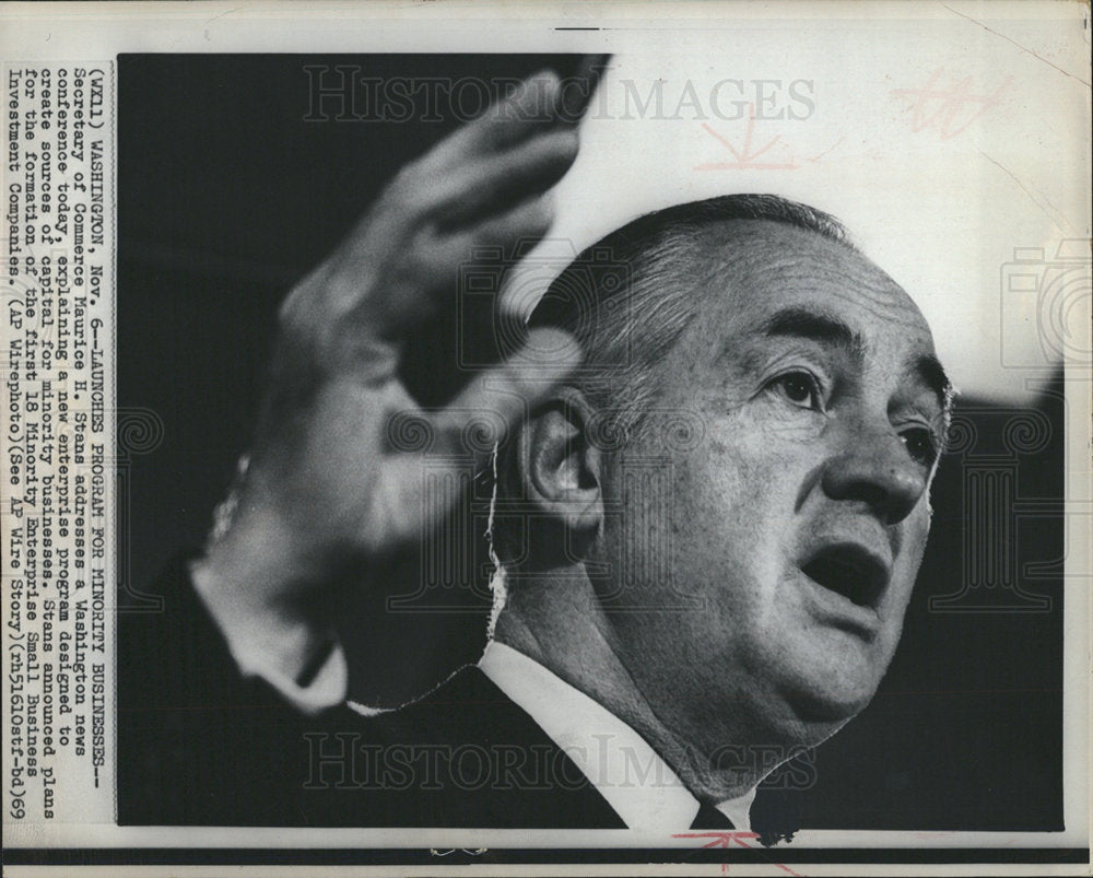 1969 Secretary of Commerce Maurice H. Stans-Historic Images