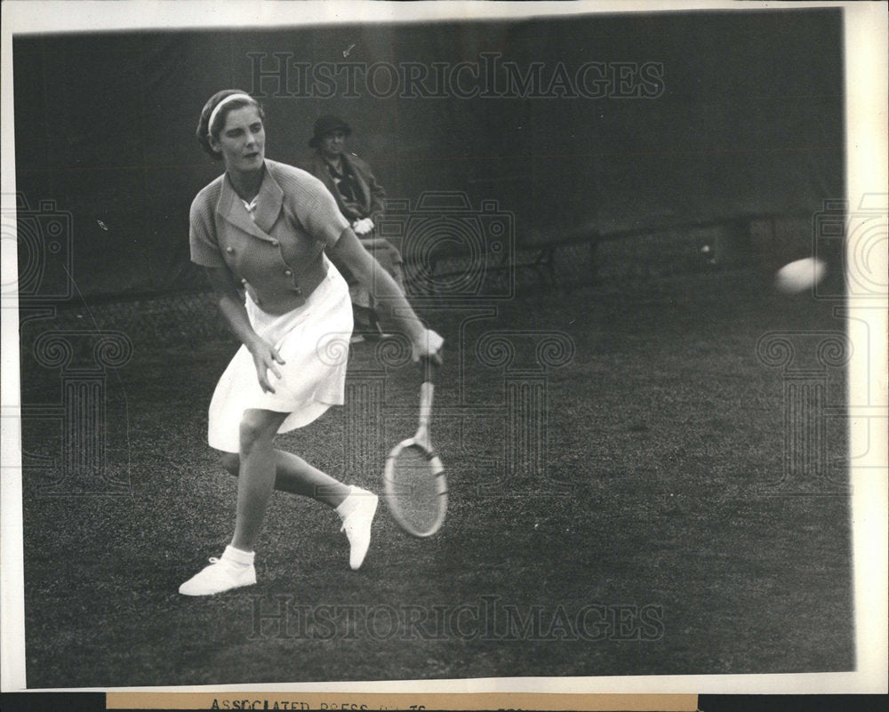 1934 Katharine Stammers tennis championsh-Historic Images