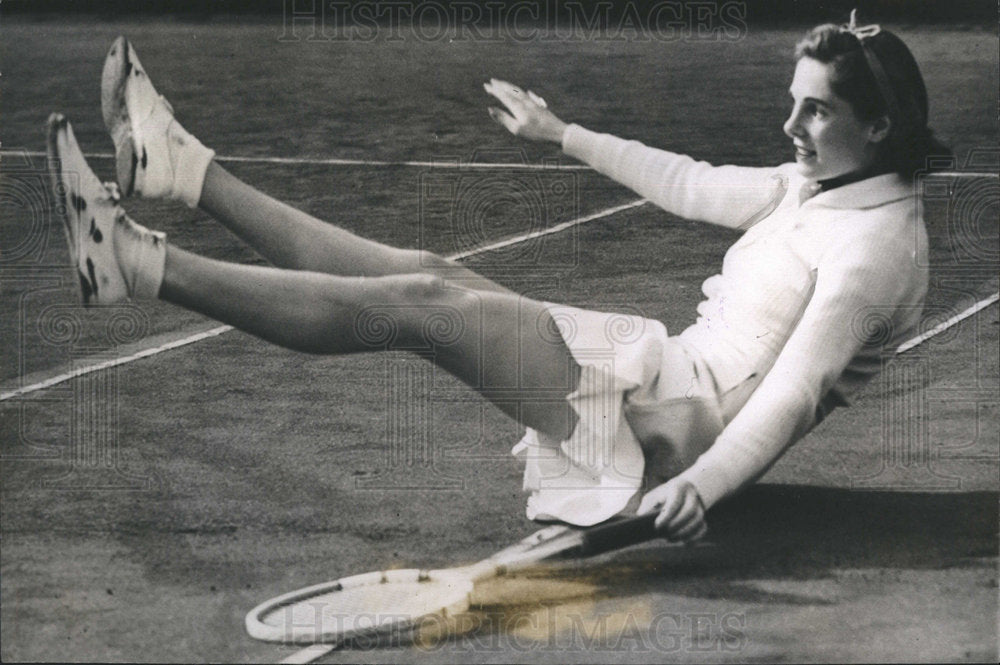 1939 Kay Stammers, British tennis player-Historic Images