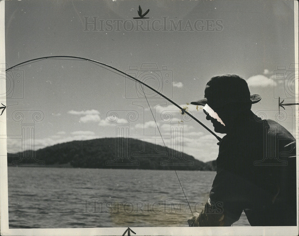 1939 fisherman lake portrait-Historic Images
