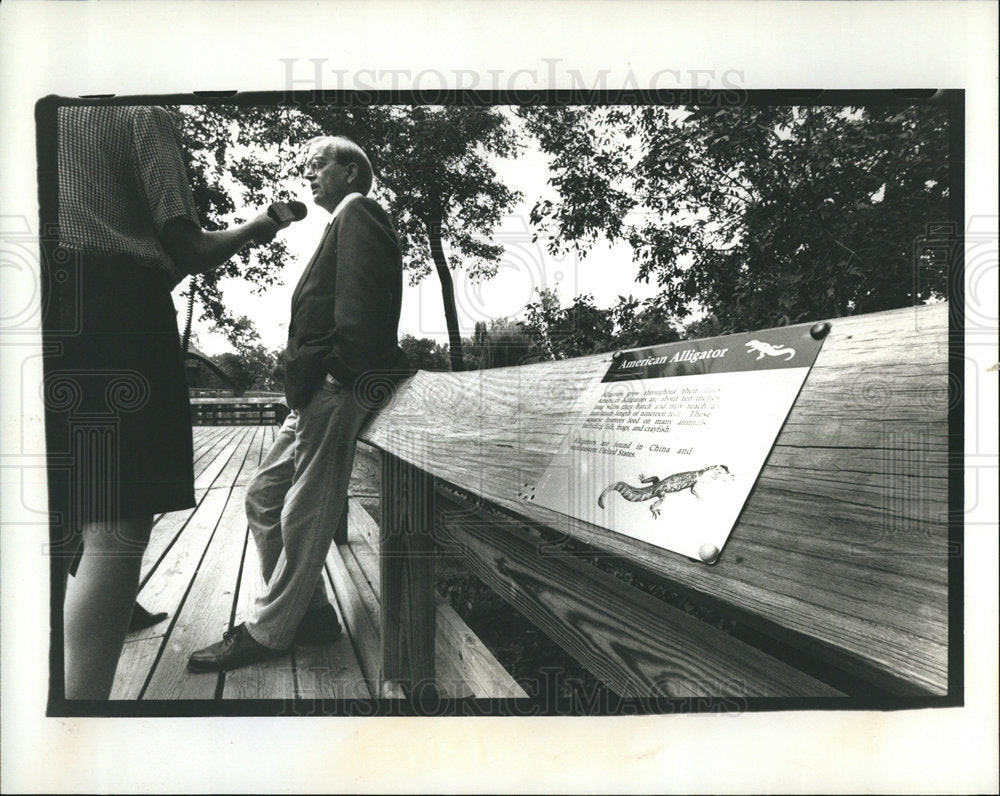 1991 Clarence Wright  Lincoln Park Zoo-Historic Images