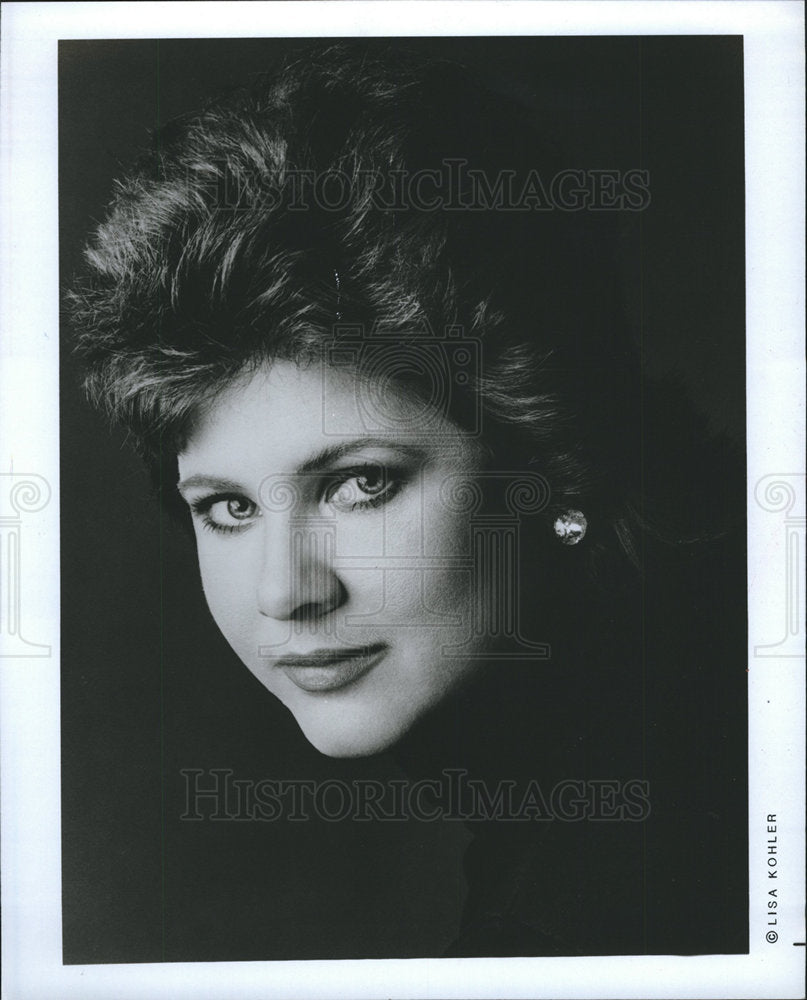 1990 Alice Baker Mezzo-Soprano Singer Opera-Historic Images