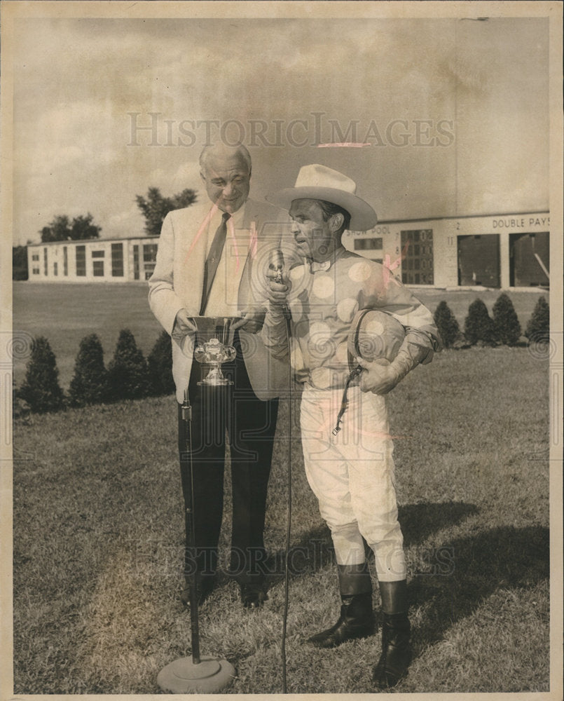 1965 Bobby Baird Texan jockey Dick Connell-Historic Images