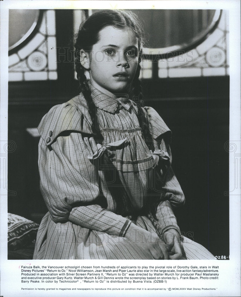 1985 FAIRUZA BALK Dorothy Gale-Historic Images