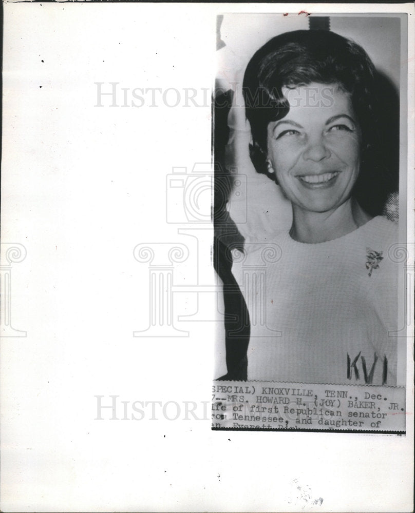 1973 Joy Baker republican senator wife 1973-Historic Images