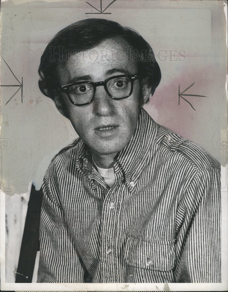 1972 Woody Allen american author director-Historic Images