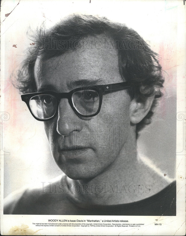 1979 Woody Allen actor Issac Manhattan film-Historic Images
