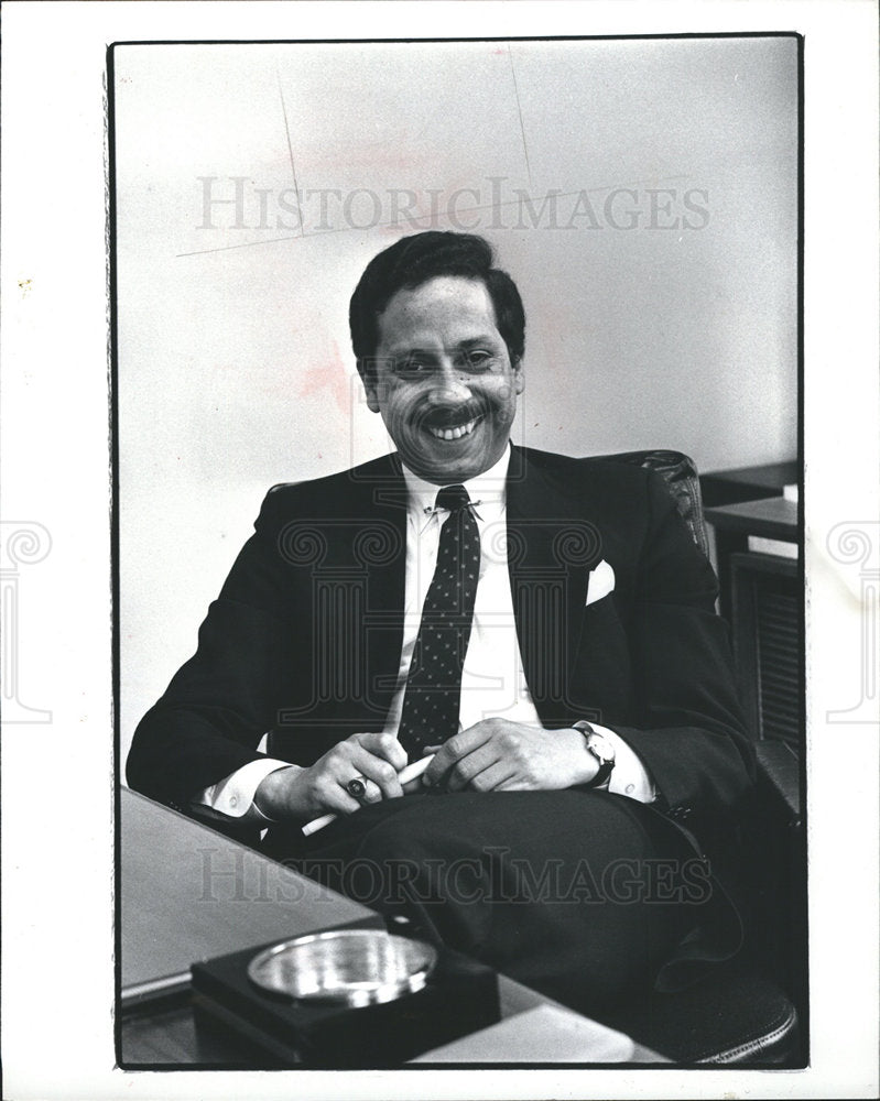 1972 Charles Allen President Detroit Bank-Historic Images