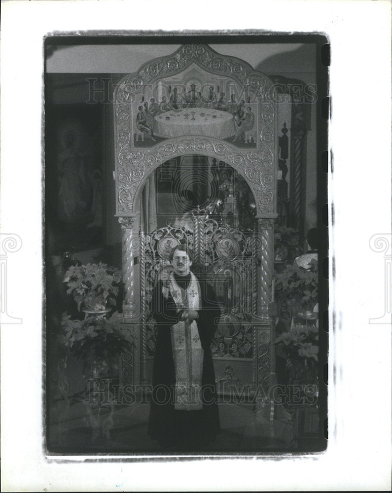 1992 Christmas Rev.Andrei Alexiev Orthodox-Historic Images