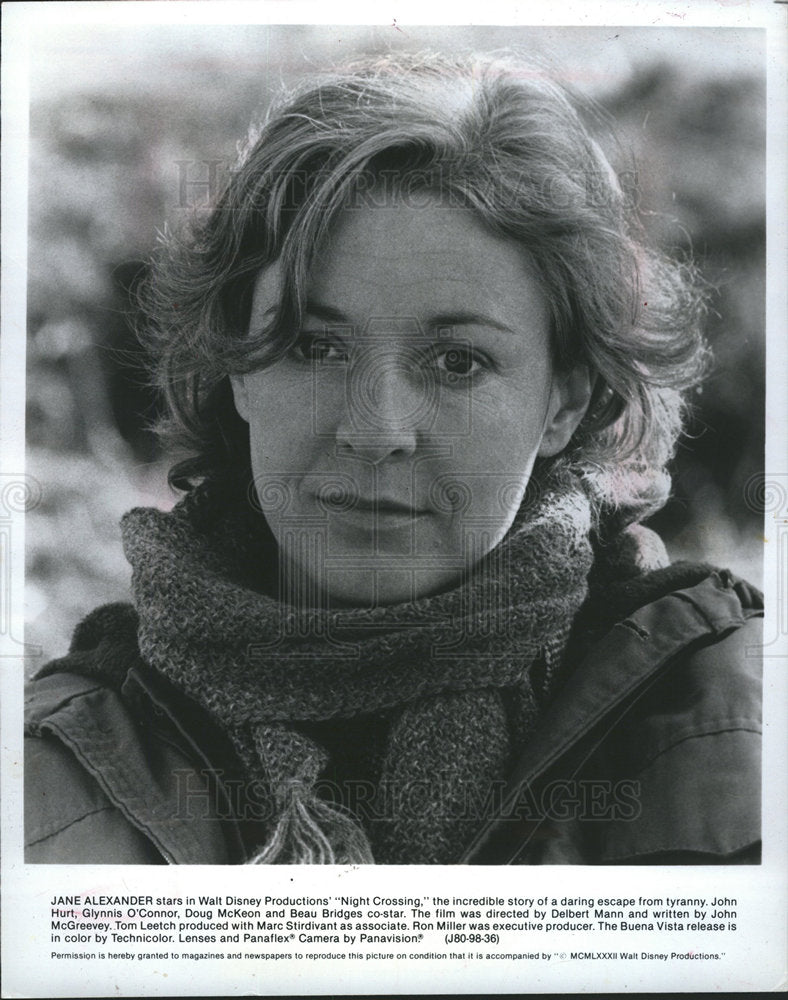 1982 Jane Alexander American actress-Historic Images