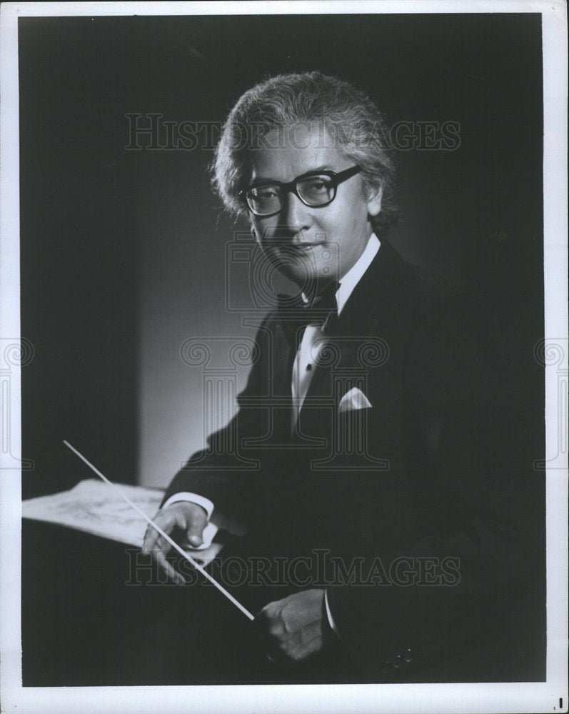 1983 Kazuyoshi Akiyama Japanese conductor.-Historic Images