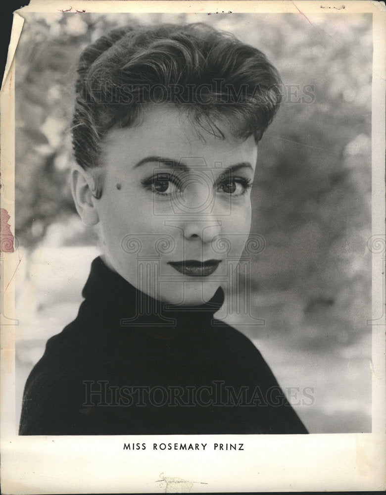 1963 Rosemary Prinz actress soap opera-Historic Images