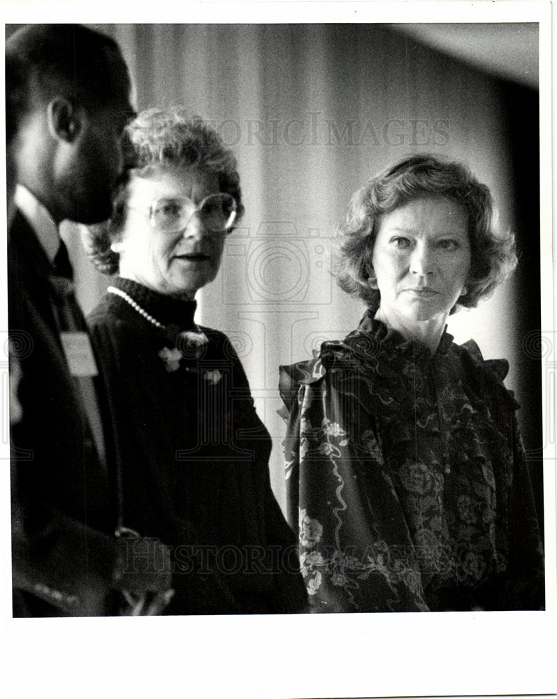 1985 Lady Rosalyn Carter 1st lady Cobo Hall-Historic Images