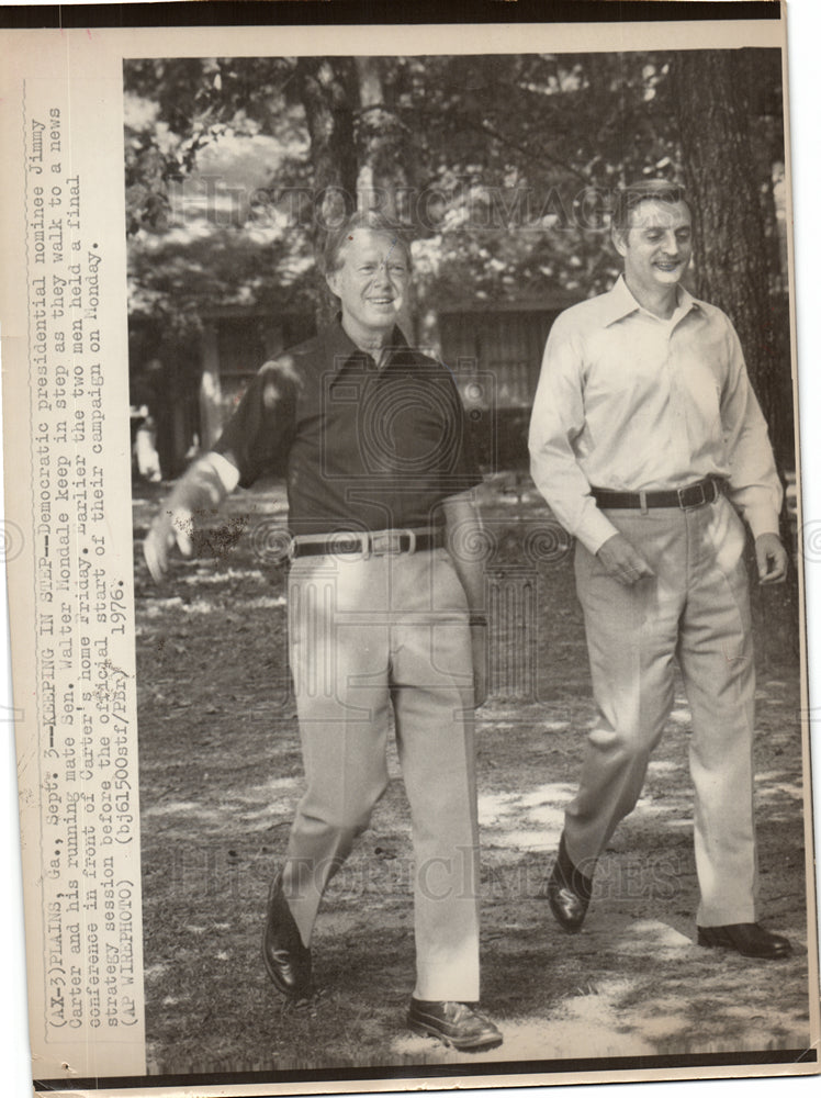 1976 Jimmy Carter Walter Mondale Democrats-Historic Images