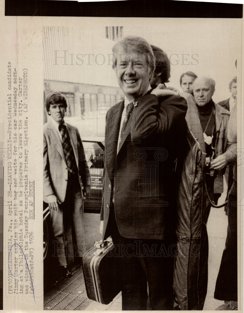 1976 Jimmy Carter Philadelphia Primary Win-Historic Images