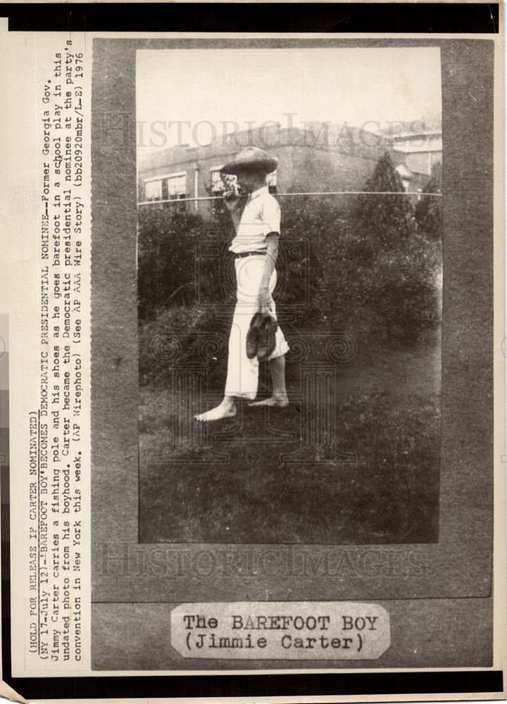 1976 'BAREFOOT BOY' Jimmy Carter-Historic Images