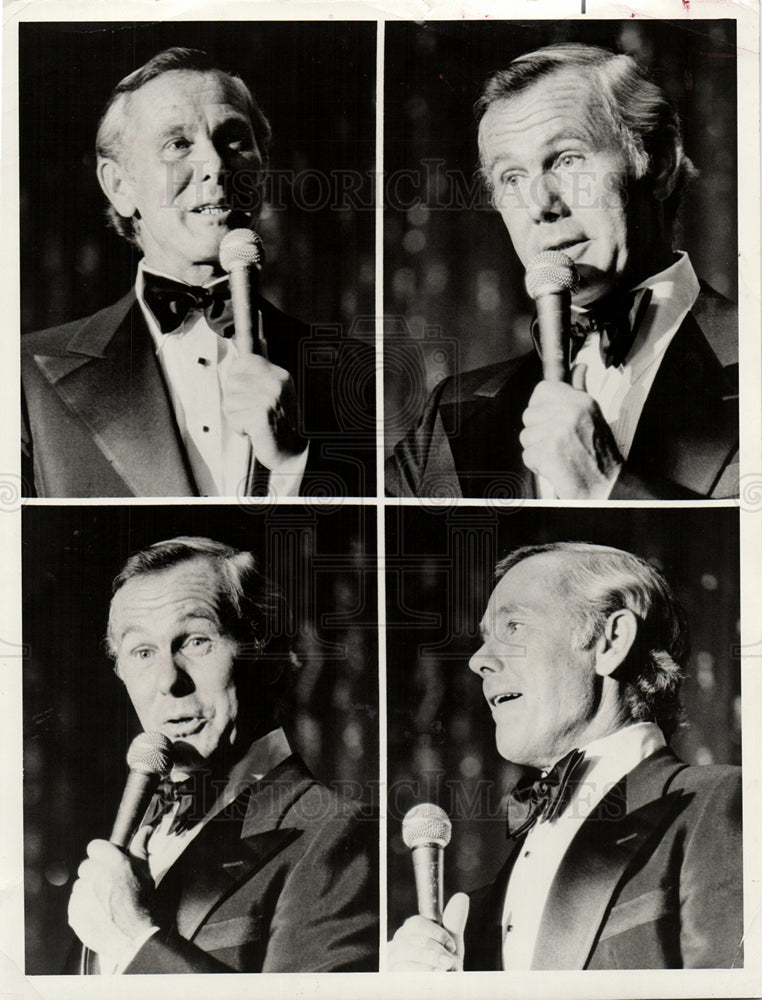 Johnny Carson TV host Comedian-Historic Images