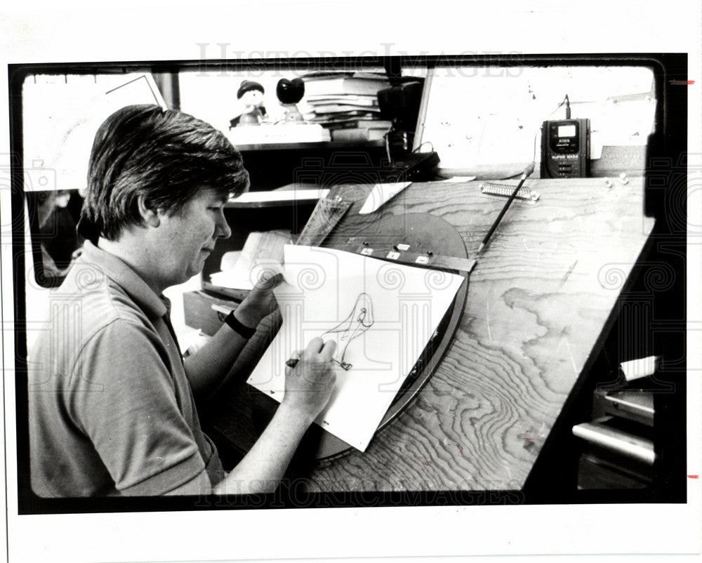 1992 Randy Cartwright Walt Disney Animator-Historic Images