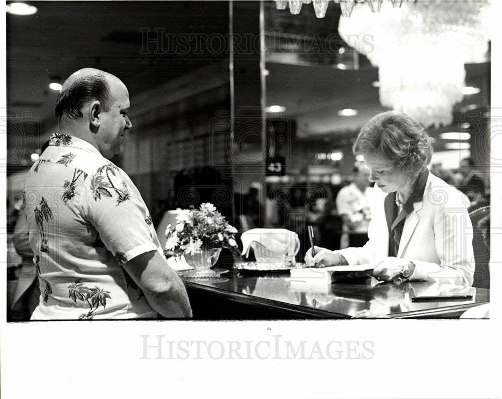 1964 Rosa lynn Carter wife of Jimmy Carter - Historic Images