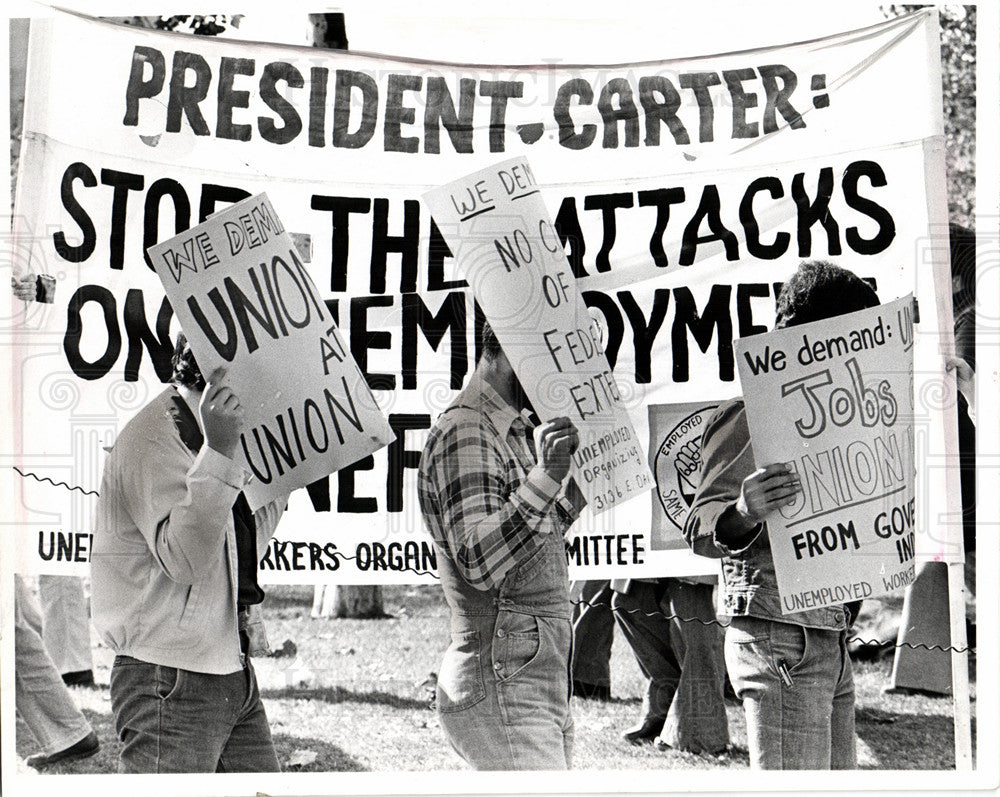 1977 Unemployed Veterans Memorial President-Historic Images