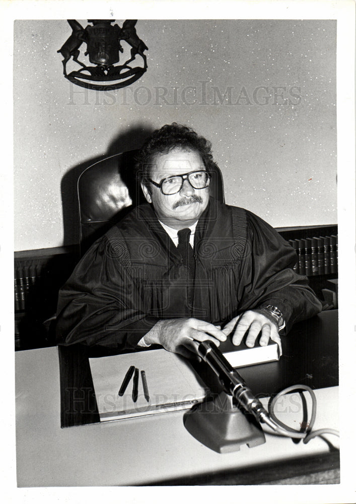 1982 Justice Michael Cavanagh Supreme Court-Historic Images