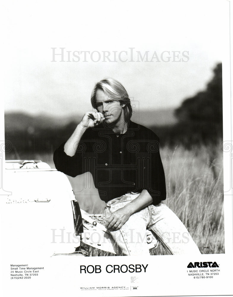 1982 Rob CrosbyAmerican music artist-Historic Images