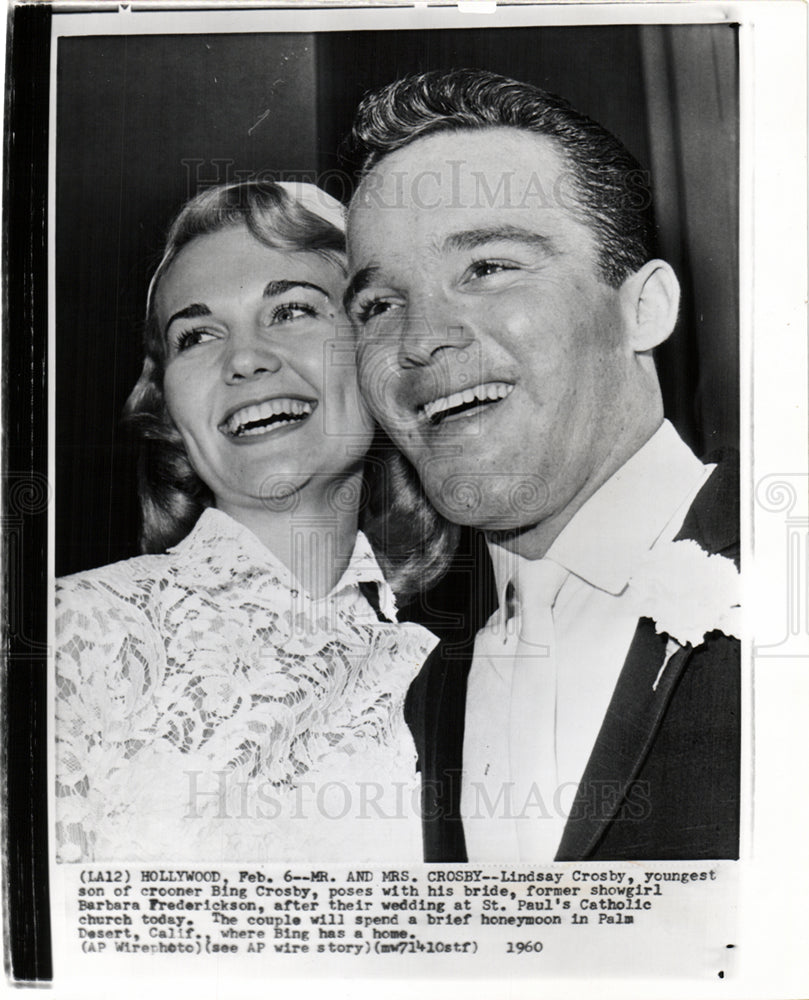 1960 MR AND MRS CROSBY-Historic Images