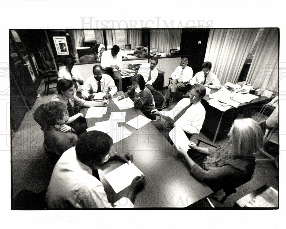 1991 press prepare for war Detroit-Historic Images