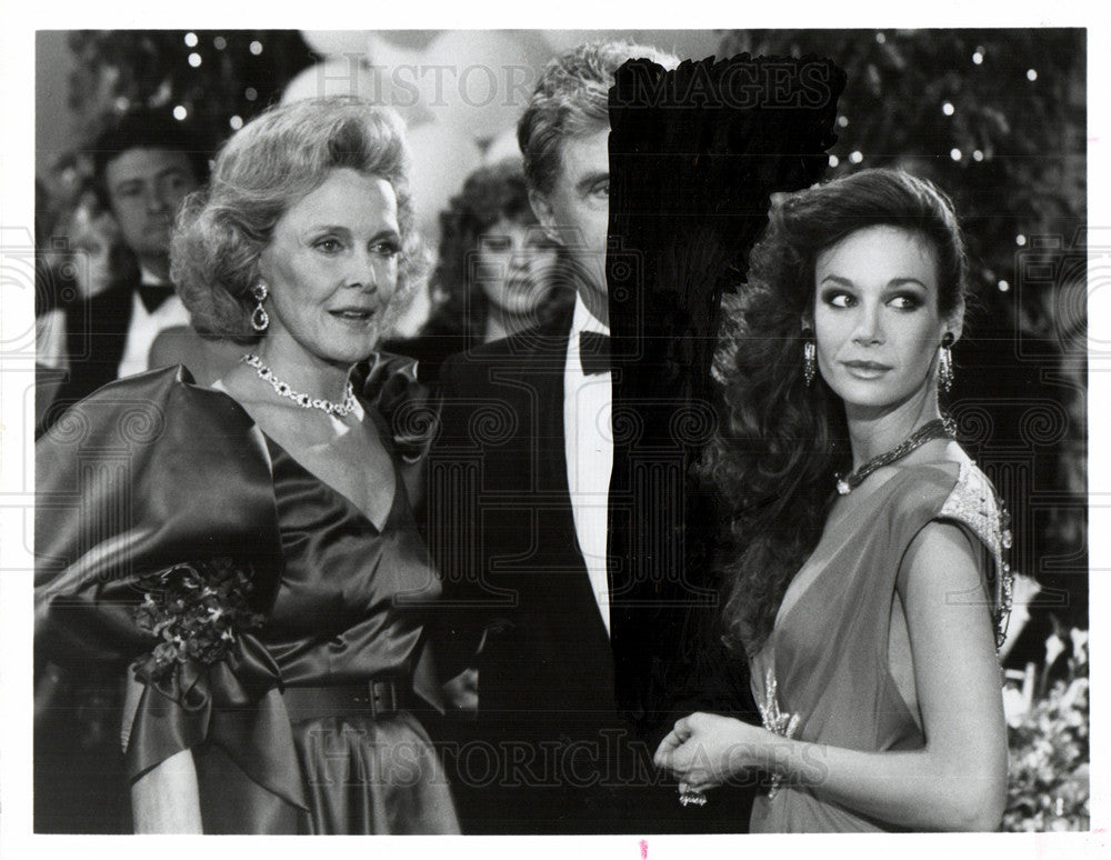 1986 Frances Bergen RobertStack Mary Crosby-Historic Images