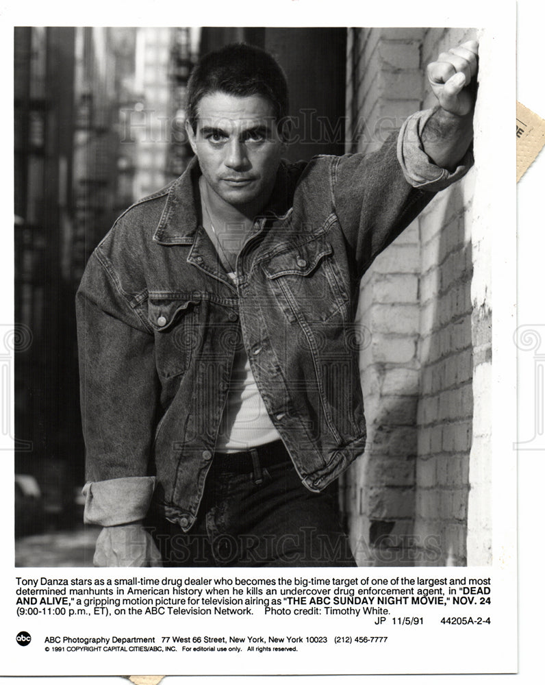 1991 Tony Danza  Italian-American actor-Historic Images