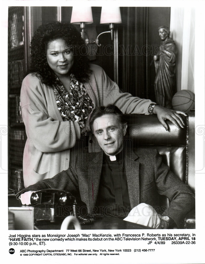 1989 joel higgins francesca roberts faith-Historic Images